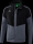 Tracktop Jacke mit Kapuze SQUAD schwarz/slate grey XL