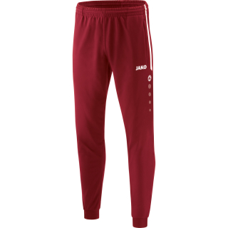 Polyester trousers Competition 2.0 wine red S