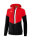 Squad Track Top Jacket with hood red/black/white