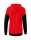 Squad Tracktop Jacke mit Kapuze rot/schwarz/weiß