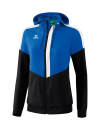 Squad Track Top Jacket with hood new royal/black/white