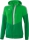 Track Top Jacket with Hood SQUAD Woman fern green/smaragd/silver grey 40