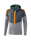 Squad Training Jacket with hood slate grey/monument grey/new orange