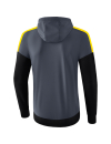 Squad Trainingsjacke mit Kapuze slate grey/schwarz/gelb