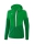 Squad Training Jacket with hood fern green/emerald/silver grey