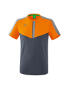 Squad T-shirt new orange/slate grey/monument grey