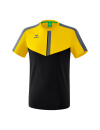 Squad T-shirt yellow/black/slate grey