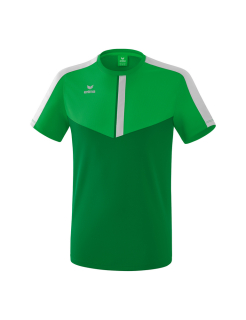 Squad T-shirt fern green/emerald/silver grey