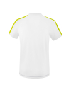Squad T-shirt white/slate grey/bio lime