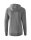 Hooded sweat jacket grey marl