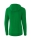 Hooded sweat jacket emerald