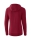 Hooded sweat jacket bordeaux