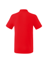 Essential 5-C Poloshirt rot/weiß