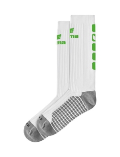CLASSIC 5-C Socken lang weiß/green