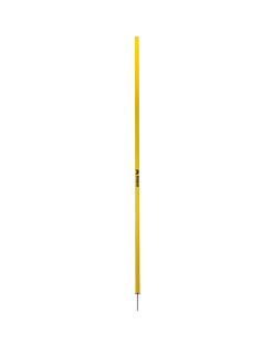 Slalom pole with peg yellow