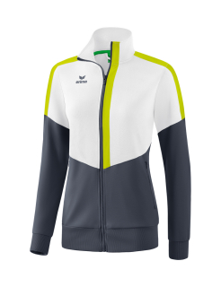 Squad Worker Jacket white/slate grey/bio lime 36