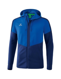 Squad Training Jacket with hood new royal/new navy L