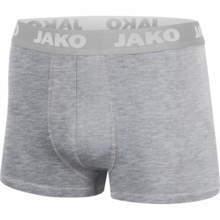 Boxershort Basic 2er Pack grau meliert