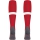 Socks Boca chili red/white