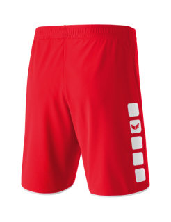 Short 5-CUBES rot/weiß XL