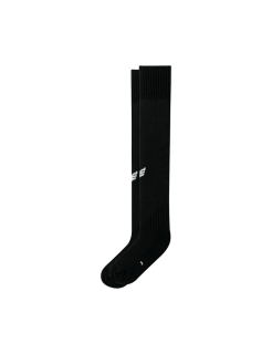 Stutzenstrumpf mit Logo schwarz