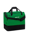 Team sports bag with bottom compartment emerald