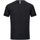 T-Shirt Challenge schwarz meliert/weiß