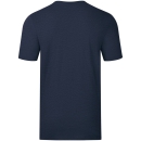 T-Shirt Promo marine meliert/neongelb