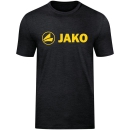 T-Shirt Promo black melange/citro 3XL