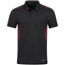 Polo Challenge black melange/red L