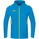 Hooded jacket Challenge JAKO blue/neon yellow L