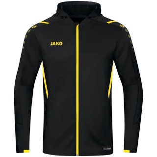 Hooded jacket Challenge black/citro L