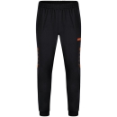 Polyester trousers Challenge black/neon orange S
