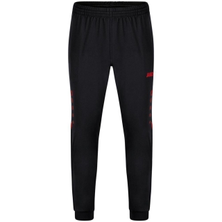Polyester trousers Challenge black/red L