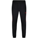 Polyester trousers Challenge black/red L