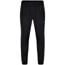 Polyester trousers Challenge black/sport green L