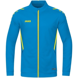 Polyesterjacke Challenge JAKO blau/neongelb 140