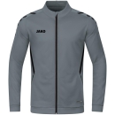 Polyester jacket Challenge stone grey/black L