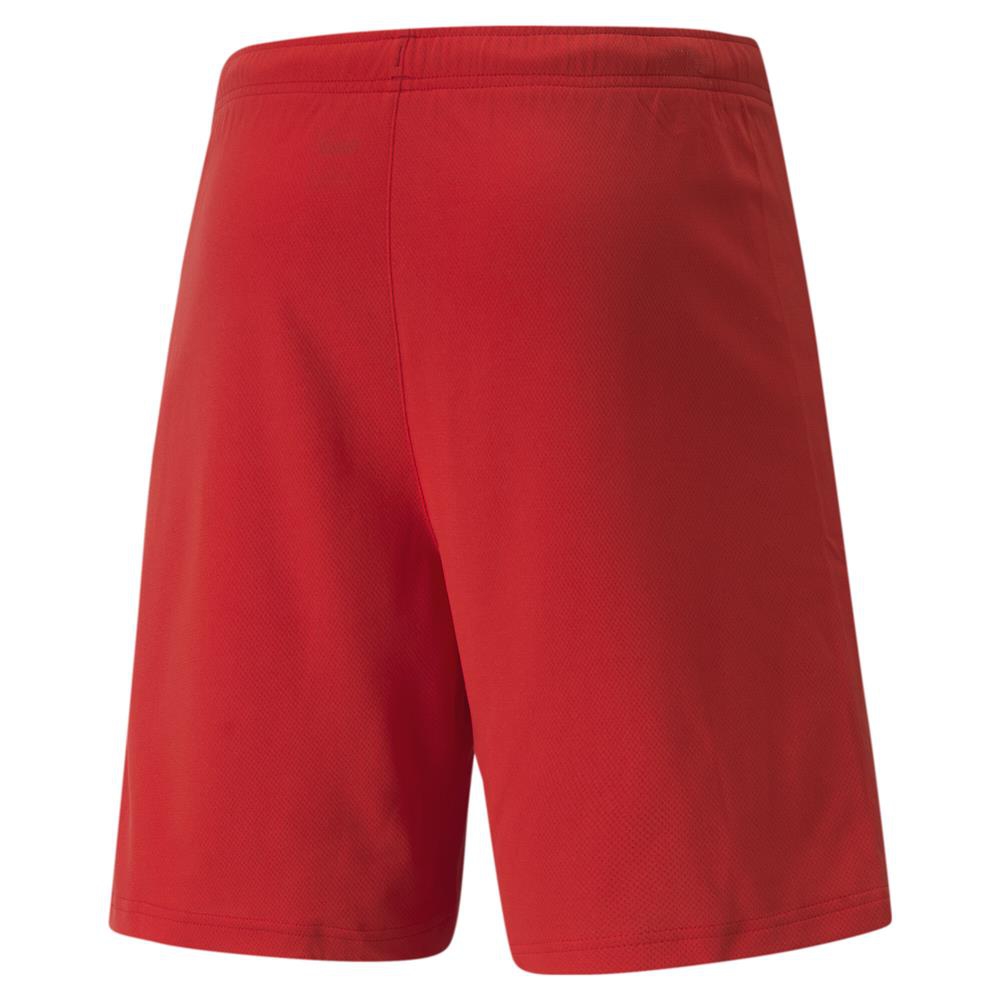 red puma shorts