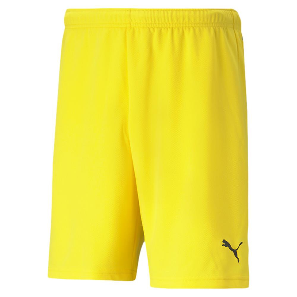 yellow puma shorts