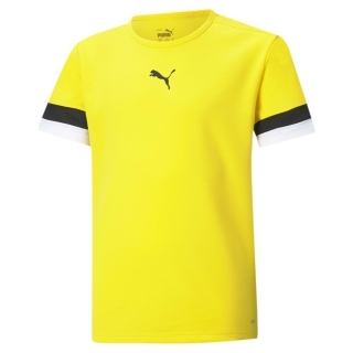 teamRISE Trikot Junior Cyber Yellow-PumaBlack-White