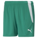 teamLIGA Damen-Short Pepper Green-Puma White