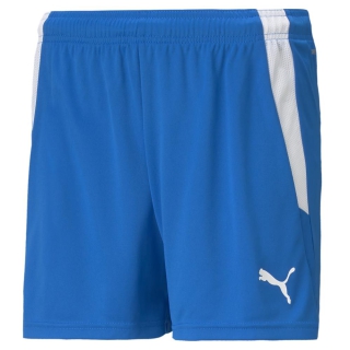 teamLIGA Damen-Short Electric Blue Lemonade