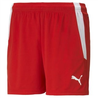 teamLIGA Damen-Short Puma Red-Puma White