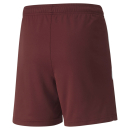 teamLIGA Shorts Jr Cordovan-Puma White