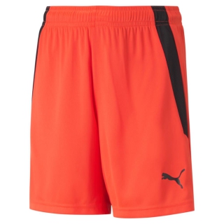 teamLIGA Short Junior Nrgy Red-Puma Black