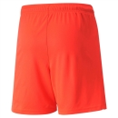 teamLIGA Shorts Jr Nrgy Red-Puma Black