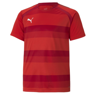 teamVISION Jersey Jr Puma Red-Chili Pepper-Puma White