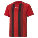 teamLIGA Striped Trikot Junior Puma Red- Black- White