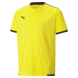 teamLIGA Jersey Jr Cyber Yellow-Puma Black